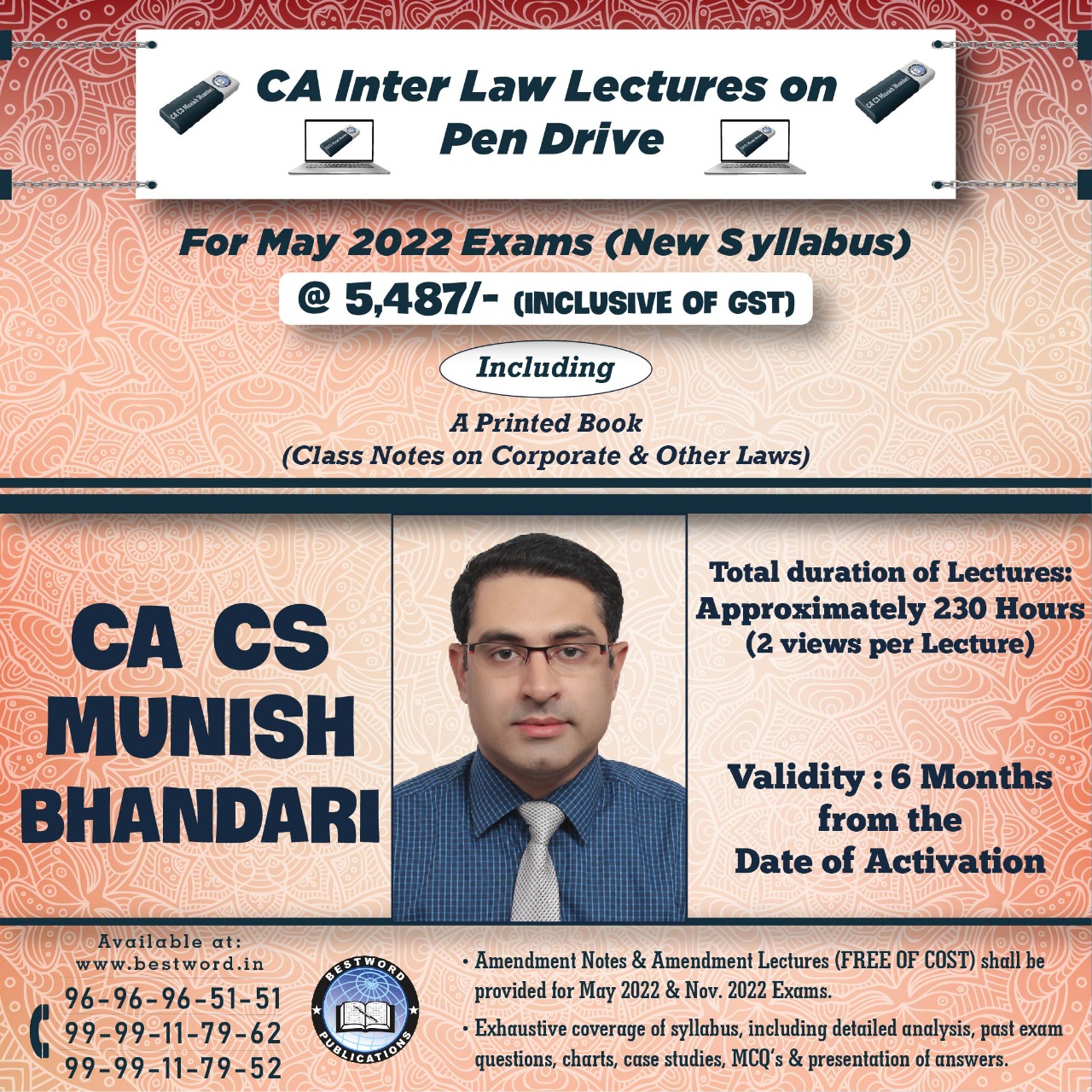 pen-drive-lectures-for-ca-inter-law-–-by-ca-cs-munish-bhandari---for-may-2022-exams-(corporate-and-other-laws---new-syllabus)-(old-recordings)